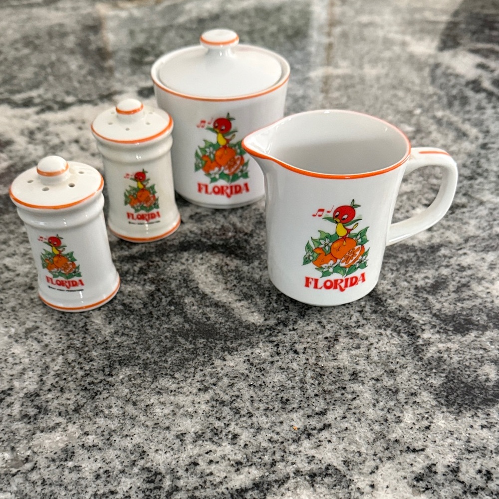 Vintage Disney Ceramic Set